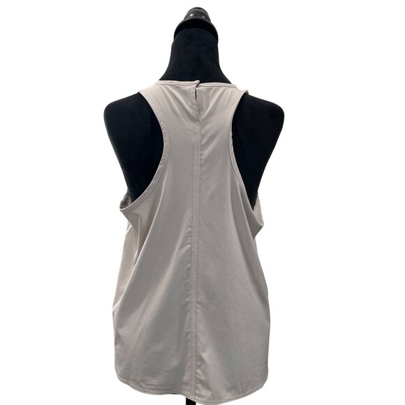 Vuori Womens Light Beige Racerback Tank Top Loose Fit Activewear M - Picture 4 of 9